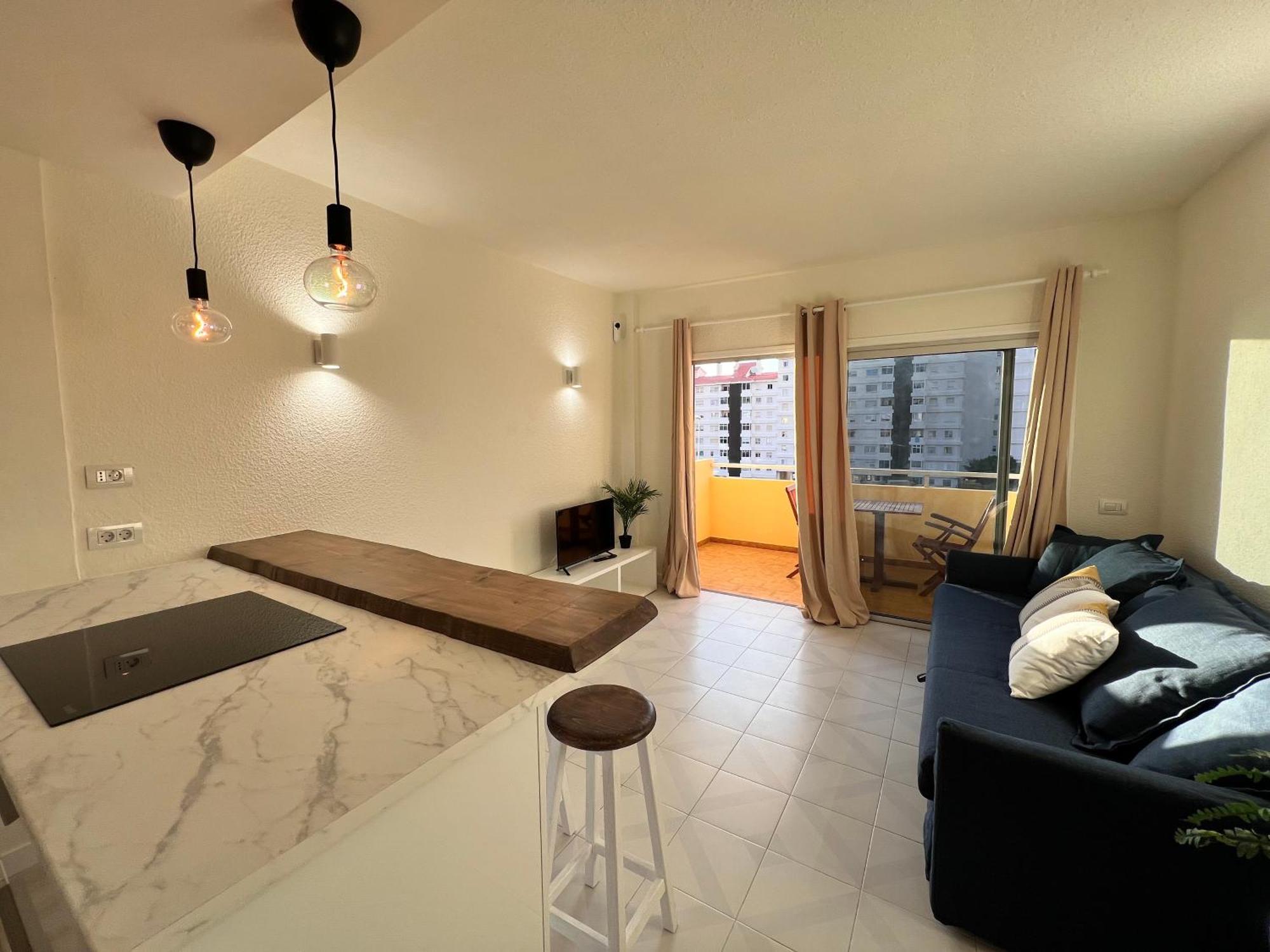 לוס כריסטיאנוס Seaview And Sunset Apartment Los Cristianos מראה חיצוני תמונה